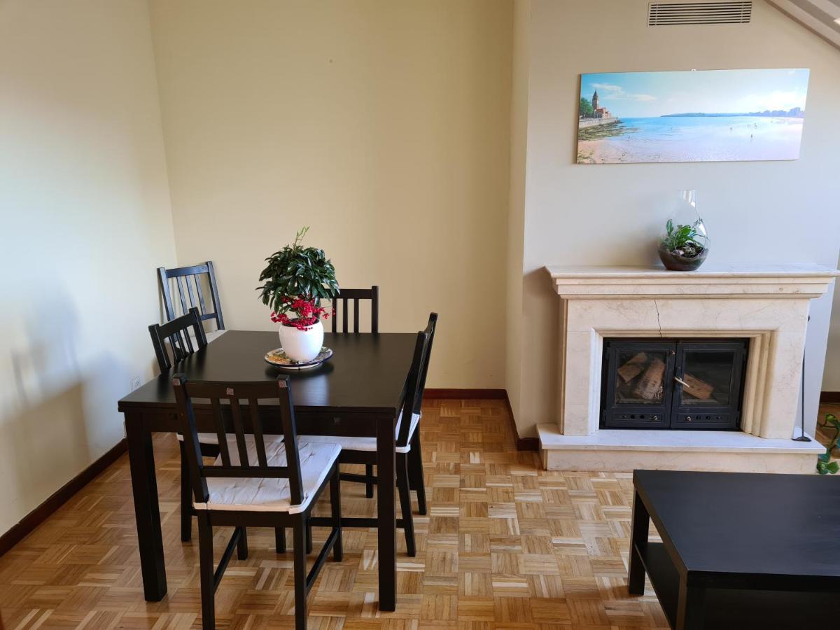 106A Ático con garaje y chimenea cerca de la playa Apartamento Gijón Exterior foto