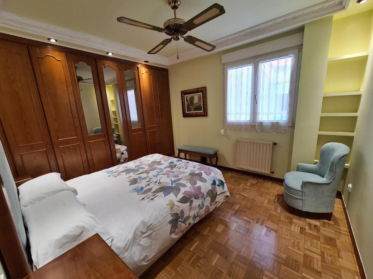 106A Ático con garaje y chimenea cerca de la playa Apartamento Gijón Exterior foto